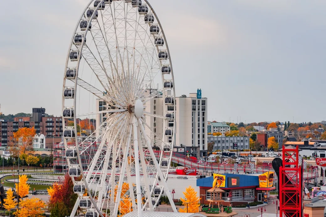Niagara SkyWheel ferris wheel at Clifton Hill entertainment district